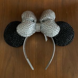 Disneyland Diamond Celebration Minnie Mouse Ears crystal headband